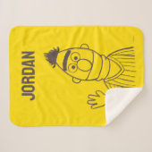 Sesamstraße | Bert Bright | Name hinzufügen Sherpadecke (Vorderseite (Horizontal))