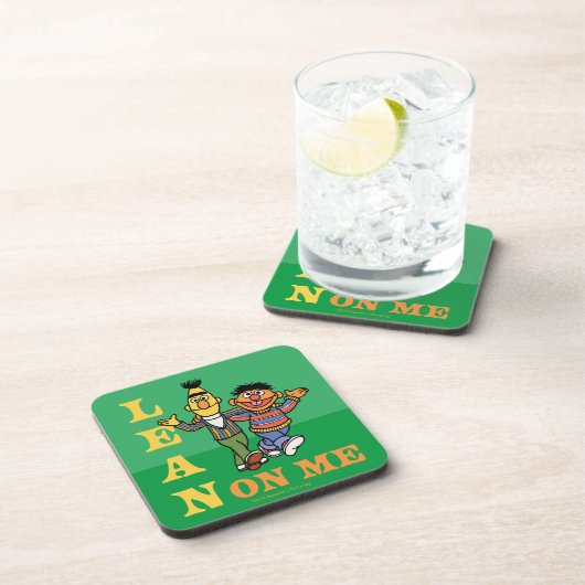 Sesamstraße | Bert & Ernie Lean über mich Getränkeuntersetzer (Rechte Seite)