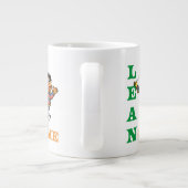 Sesamstraße | Bert & Ernie Lean über mich Jumbo-Tasse (Rückseite)