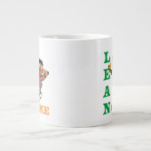 Sesamstraße | Bert & Ernie Lean über mich Jumbo-Tasse (Vorderseite)