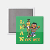 Sesamstraße | Bert & Ernie Lean über mich Magnet (Vorderseite/Rückseite)