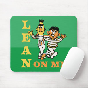 Sesamstraße Bert & Ernie Lean über mich Mousepad
