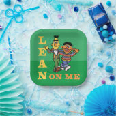 Sesamstraße | Bert & Ernie Lean über mich Pappteller (Party)