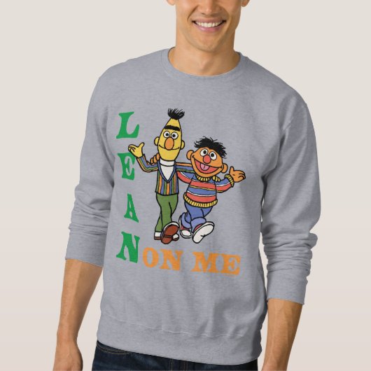 Sesamstraße | Bert & Ernie Lean über mich Sweatshirt (Vorderseite)