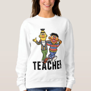 Sesamstraße Bert & Ernie Teacher Sweatshirt