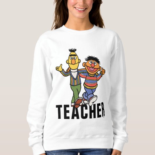 Sesamstraße | Bert & Ernie Teacher Sweatshirt (Vorderseite)