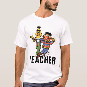 Sesamstraße   Bert & Ernie Teacher T-Shirt
