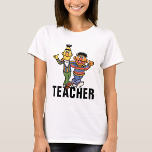 Sesamstraße   Bert & Ernie Teacher T-Shirt