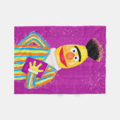 Sesamstraße | Bert Holding Book Fleecedecke (Vorderseite (Horizontal))