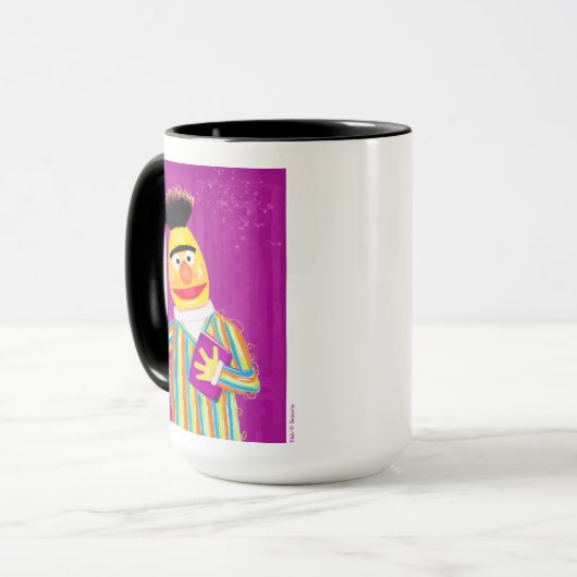 Sesamstraße | Bert Holding Book Tasse (Vorderseite Links)