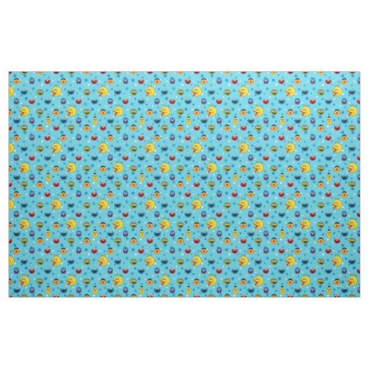 Sesamstraße | Best Friends Star Pattern Stoff (Yard (91,4 cm))
