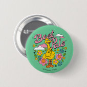 Sesamstraße | Best Yellow Bird Pals Button (Vorne & Hinten)