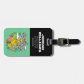 Sesamstraße | Best Yellow Bird Pals Gepäckanhänger (Vorderseite horizontal)