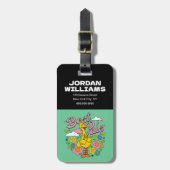 Sesamstraße | Best Yellow Bird Pals Gepäckanhänger (Vorderseite vertikal)