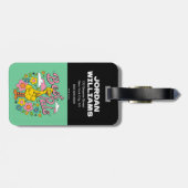 Sesamstraße | Best Yellow Bird Pals Gepäckanhänger (Rückseite horizontal)