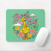 Sesamstraße | Best Yellow Bird Pals Mousepad (Mit Mouse)