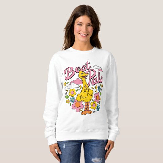 Sesamstraße | Best Yellow Bird Pals Sweatshirt (Vorne ganz)