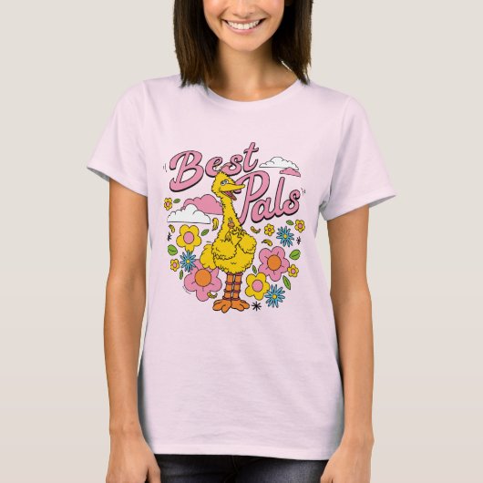 Sesamstraße | Best Yellow Bird Pals T-Shirt (Vorderseite)