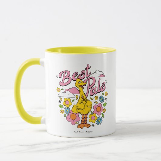 Sesamstraße | Best Yellow Bird Pals Tasse (Links)