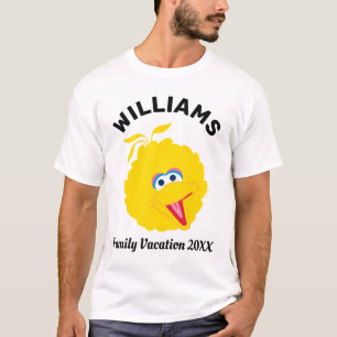 Sesamstraße   Big Bird Familienurlaub T-Shirt