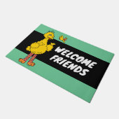 Sesamstraße | Big Bird & Little Bird Fußmatte (Schrägansicht)