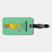 Sesamstraße | Big Bird & Little Bird Gepäckanhänger (Rückseite horizontal)