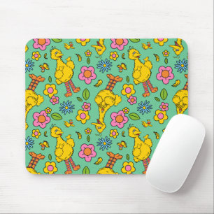 Sesamstraße Big Bird & Little Bird Muster Mousepad