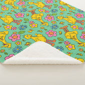 Sesamstraße | Big Bird & Little Bird Muster Sherpadecke (3/4)