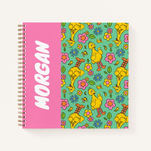 Sesamstraße | Big Bird & Little Bird | Name hinzuf Notizblock (Vorderseite)