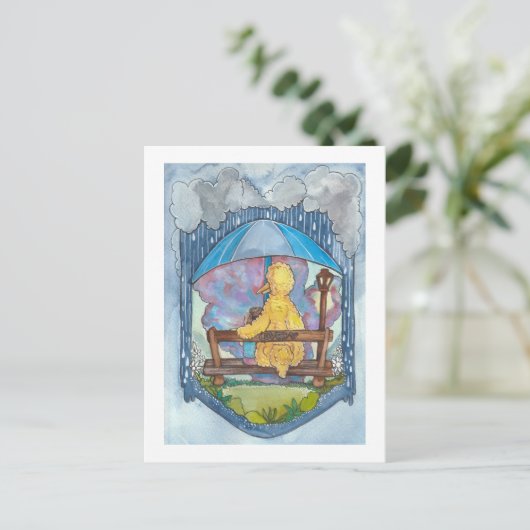 Sesamstraße | Big Bird - Love Postkarte (Stehend Vorderseite)