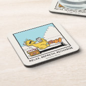 Sesamstraße | Big Bird Relax Relax Relax Getränkeuntersetzer (Linke Seite)