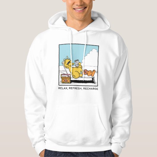 Sesamstraße | Big Bird Relax Relax Relax Hoodie (Vorderseite)
