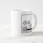 Sesamstraße | Big Bird Relax Relax Relax Jumbo-Tasse (Vorderseite Rechts)