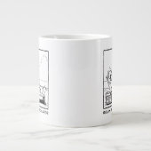 Sesamstraße | Big Bird Relax Relax Relax Jumbo-Tasse (Vorderseite)