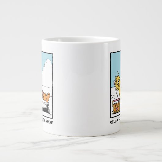 Sesamstraße | Big Bird Relax Relax Relax Jumbo-Tasse (Vorderseite)