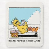 Sesamstraße | Big Bird Relax Relax Relax Mousepad (Vorne)