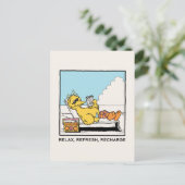Sesamstraße | Big Bird Relax Relax Relax Postkarte (Stehend Vorderseite)