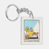 Sesamstraße | Big Bird Relax Relax Relax Schlüsselanhänger (Vorderseite links)