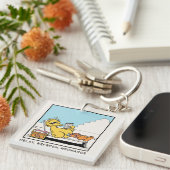 Sesamstraße | Big Bird Relax Relax Relax Schlüsselanhänger (Vorderseite rechts)