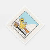 Sesamstraße | Big Bird Relax Relax Relax Serviette (Ecke)