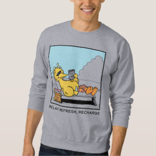 Sesamstraße   Big Bird Relax Relax Relax Sweatshirt