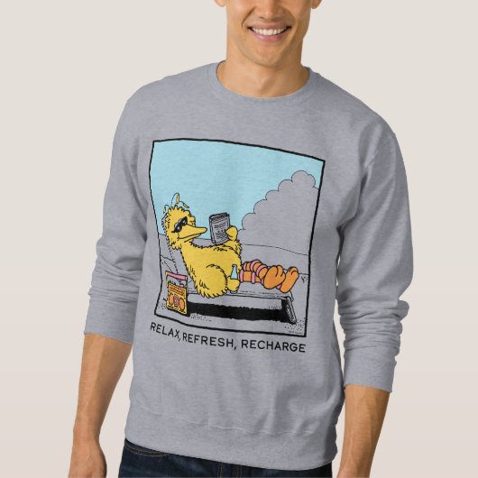 Sesamstraße | Big Bird Relax Relax Relax Sweatshirt (Vorderseite)