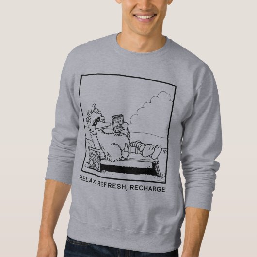 Sesamstraße | Big Bird Relax Relax Relax Sweatshirt (Vorderseite)