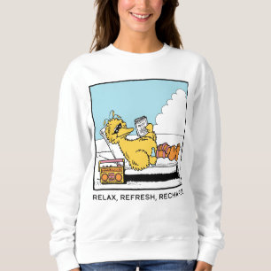 Sesamstraße   Big Bird Relax Relax Relax Sweatshirt