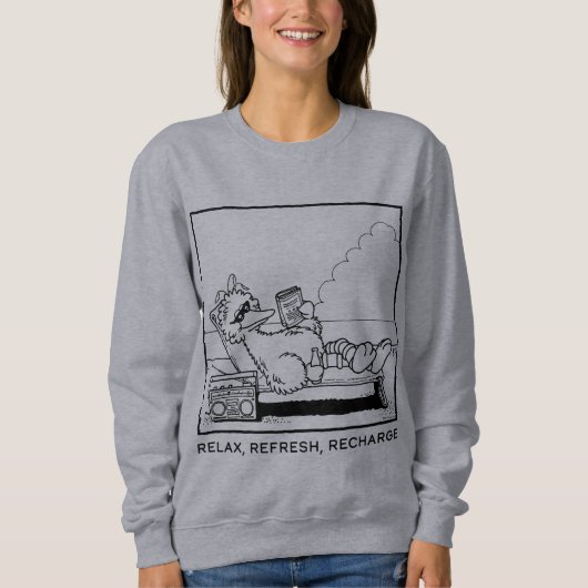 Sesamstraße | Big Bird Relax Relax Relax Sweatshirt (Vorderseite)
