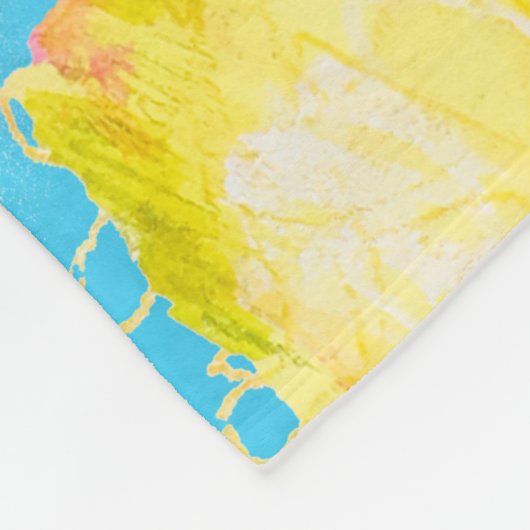 Sesamstraße | Big Bird Waving Fleecedecke (Ecke)