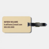 Sesamstraße | Bird Bird Team Player Gepäckanhänger (Rückseite horizontal)