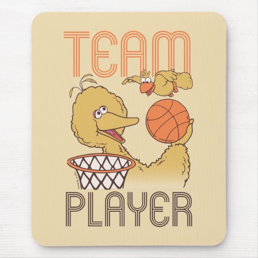 Sesamstraße | Bird Bird Team Player Mousepad (Vorne)
