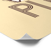 Sesamstraße | Bird Bird Team Player Poster (Ecke)