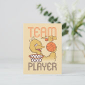 Sesamstraße | Bird Bird Team Player Postkarte (Stehend Vorderseite)